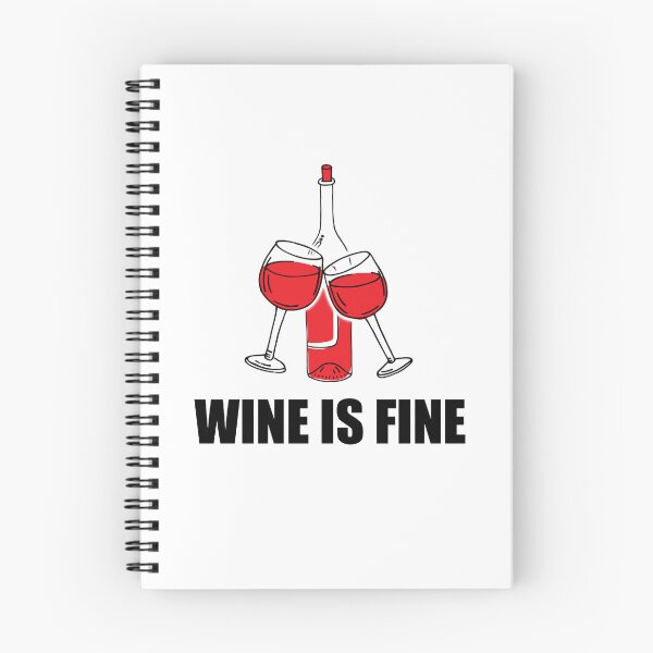 Item preview, Wine Lover, Red Wine, Wine is Fine, Wine Bottle designed and sold by hiunlimit.