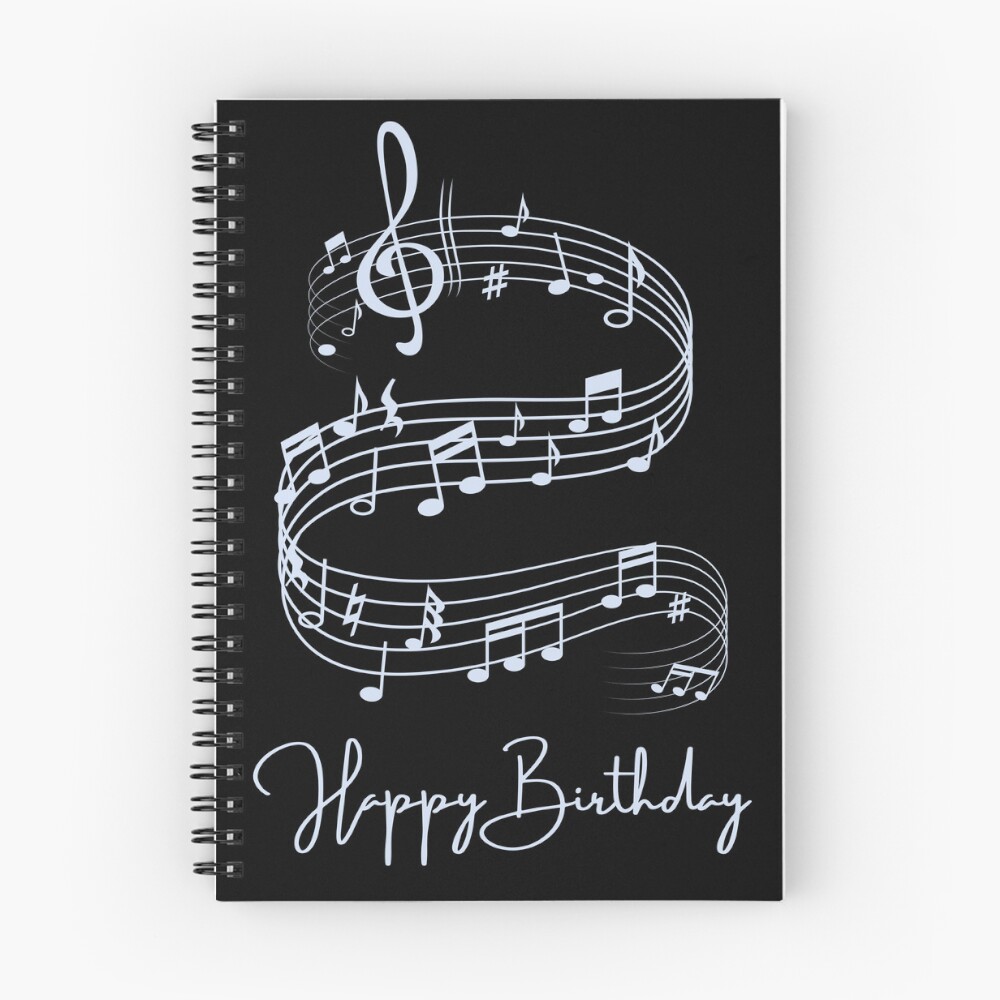 Happy Birthday Music Notes 