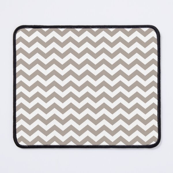 Item preview, Thick Taupe Grey and White Chevron Pattern designed and sold by SqueakyRicardo.
