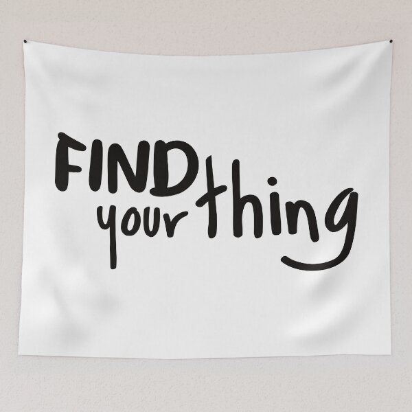 Item preview, Find Your Thing designed and sold by BlueZenStudio.