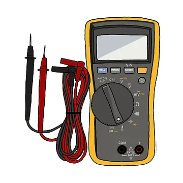 Artwork thumbnail, Multimeter by trashduino