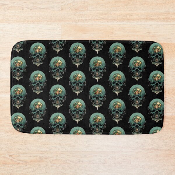 Item preview, Creepy skull alien illustration designed and sold by JinxedMonster.