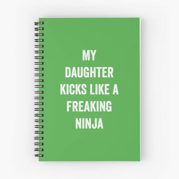 Item preview, Funny Karate Design My Daughter Kicks Plain White Light designed and sold by DempseyLong.