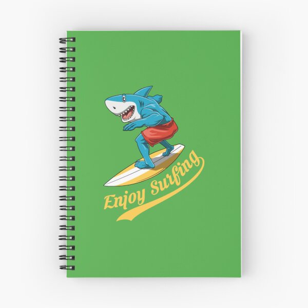 Item preview, Funny Shark Enjoi Surfing Summer Surfer Surfboard designed and sold by DempseyLong.