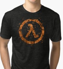 Half Life Splatter Tri-blend T-Shirt