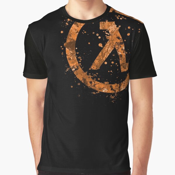 Half Life Splatter Graphic T-Shirt