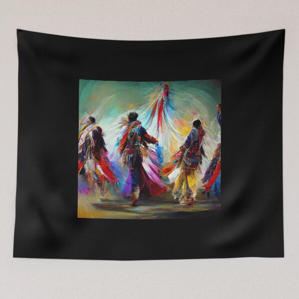 Item preview, Colorful Tribal Dance- best selling  designed and sold by Aditya Bhole.