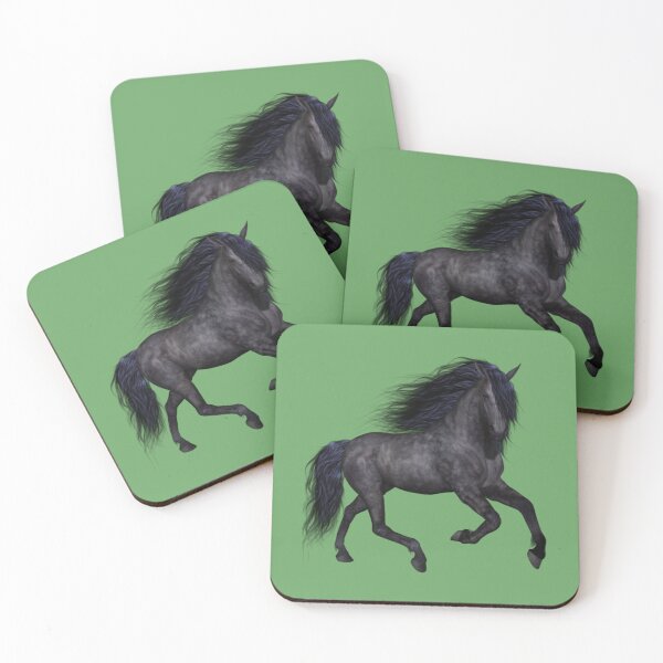 Item preview, Gothic Friesian Horse, Dark Horse Black designed and sold by DempseyLong.