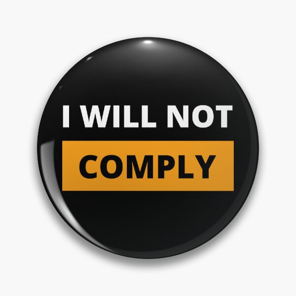 Item preview, I will not comply designed and sold by Larrix.