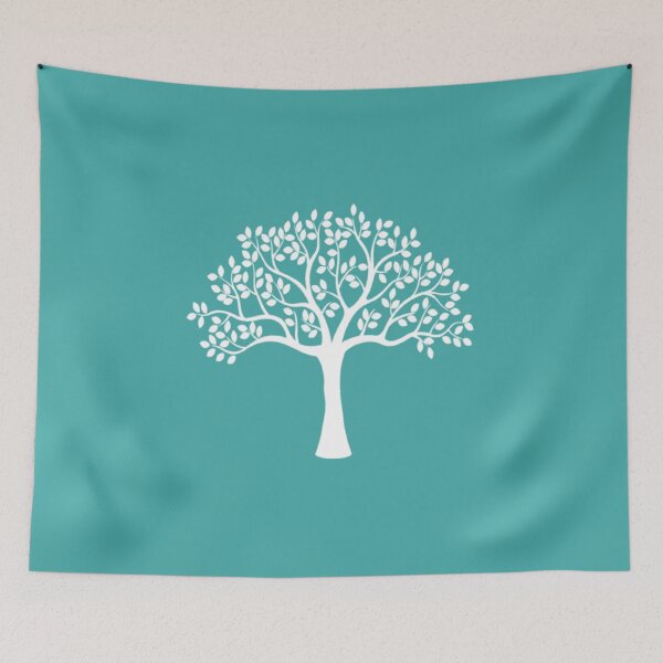 Item preview, Gracy white tree art designed and sold by DempseyLong.