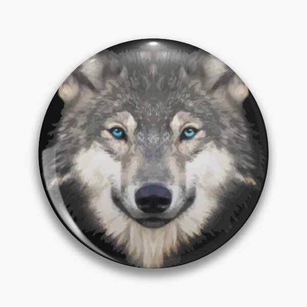 Item preview, Gray Wolf with Blue Eyes designed and sold by DempseyLong.