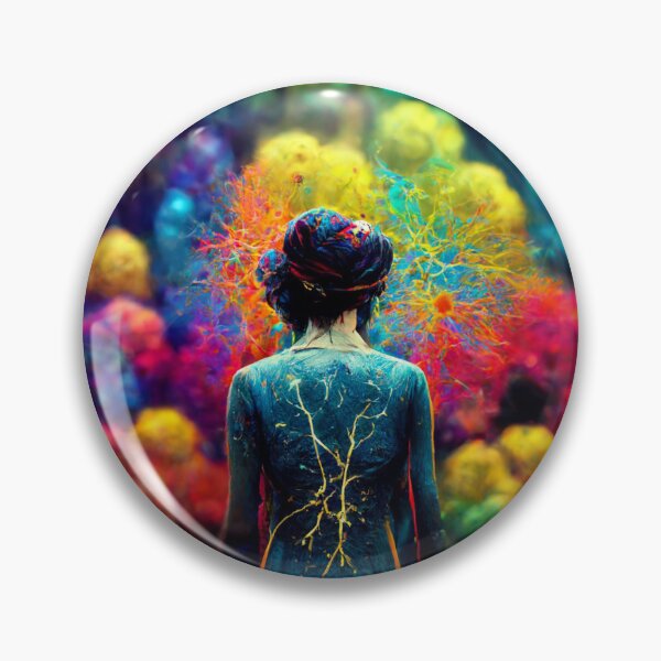 Item preview, Woman with a colorful background - best selling  designed and sold by Aditya Bhole.