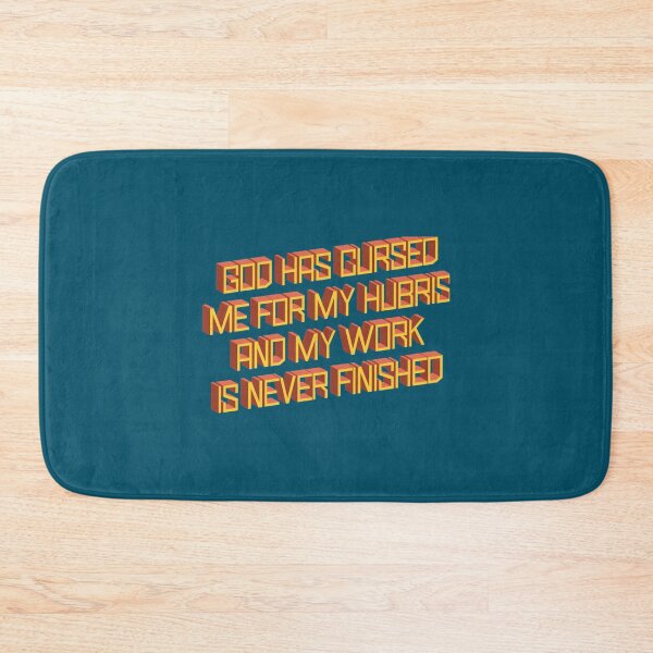 Item preview, God Has Cursed Me For My Hubris   designed and sold by RON-CASHOP.