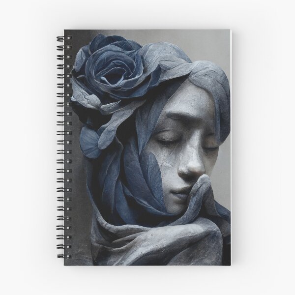 Item preview, Blue Rose Portrait designed and sold by Mental Synthetics.