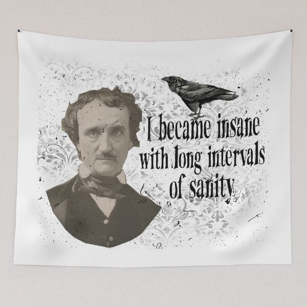 Aperçu de l'œuvre Edgar Allan Poe créée et vendue par Croneandquill.