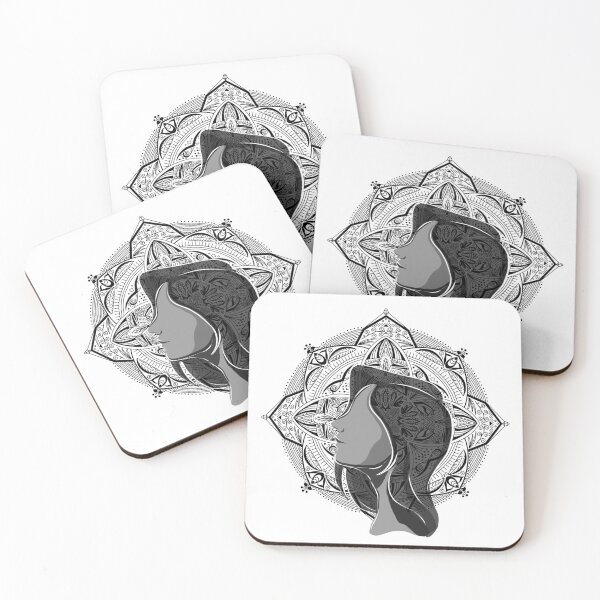 Item preview, Lucy on Mandala designed and sold by Slowlines.