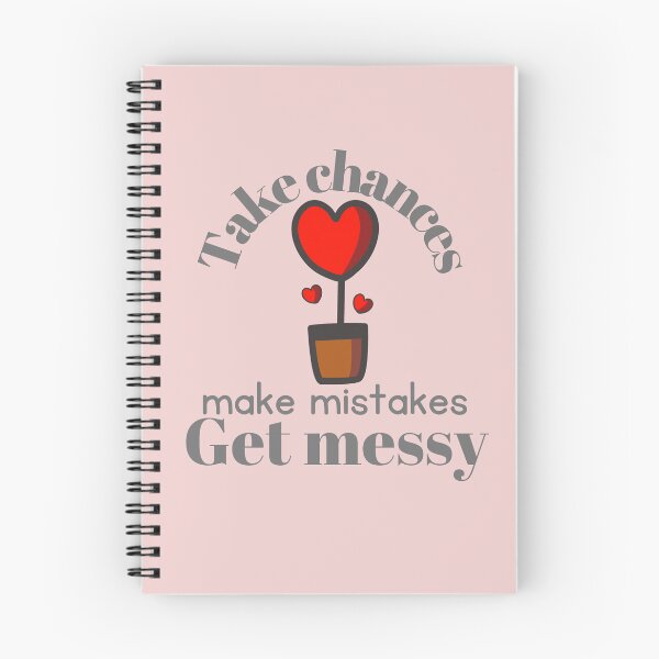 Item preview, Take chances make mistakes get messy motivation quotes designed and sold by CaliforniaDi.