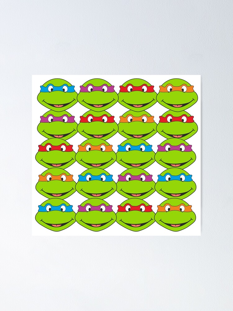 too-many-ninja-turtles-poster-for-sale-by-kinkykaiju-redbubble