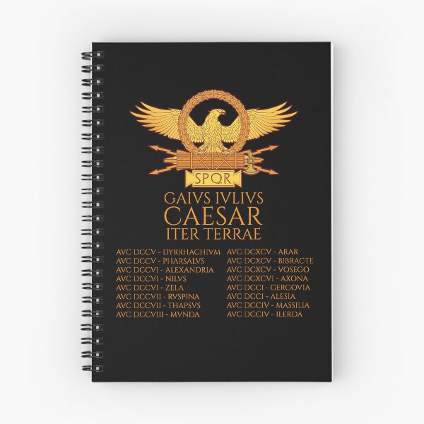 Item preview, Gaius Iulius Caesar Iter Terrae - Ancient Roman History - Classical Latin designed and sold by Styrman.