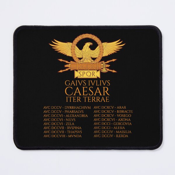 Item preview, Gaius Iulius Caesar Iter Terrae - Ancient Roman History - Classical Latin designed and sold by Styrman.
