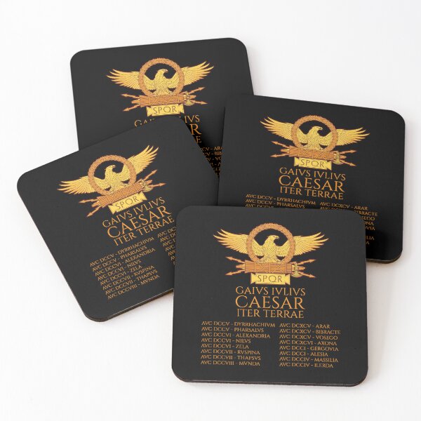 Item preview, Gaius Iulius Caesar Iter Terrae - Ancient Roman History - Classical Latin designed and sold by Styrman.
