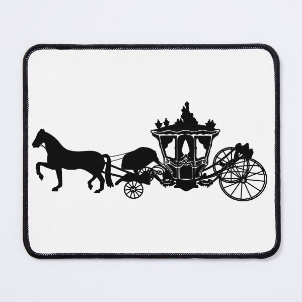 Item preview, Silhouette of Louis XV's dolphin carriage designed and sold by dreamtravel.