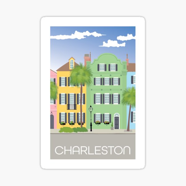 Charleston South Carolina Sticker