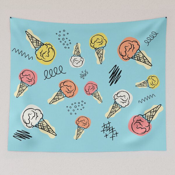 Item preview, Helados Pattern  designed and sold by reypr.
