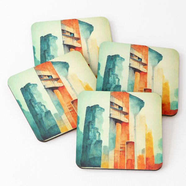 Item preview, Colorful Brutalism #6 designed and sold by Fushiii.