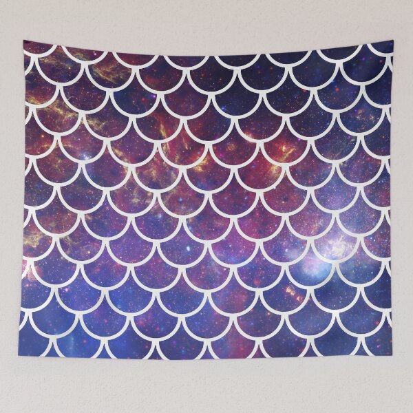 Item preview, Galaxy Fish Scales Pattern designed and sold by Jared Davies.