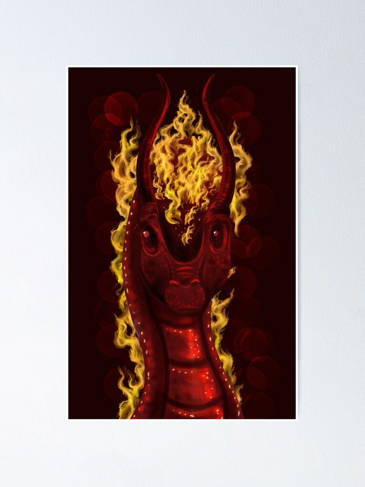 Alternate view of Smaugust 2017 Volcanic Dragon Poster