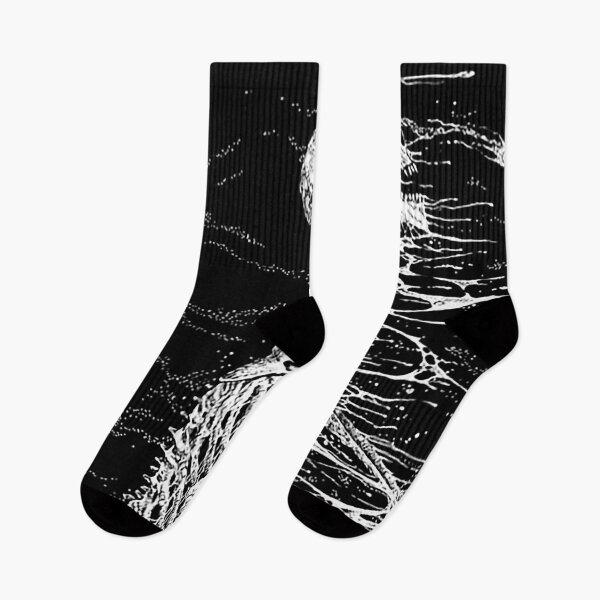 Item preview, Death Metal Skeleton blown away black white designed and sold by DRK7DSGN.