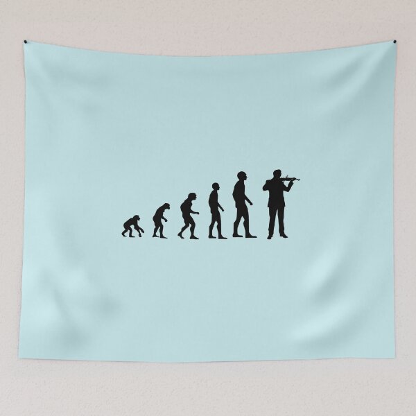 Item preview, Evolution Of Violin Player For Violin Teacher And Violin Player As A Violin designed and sold by Funwithmusic.