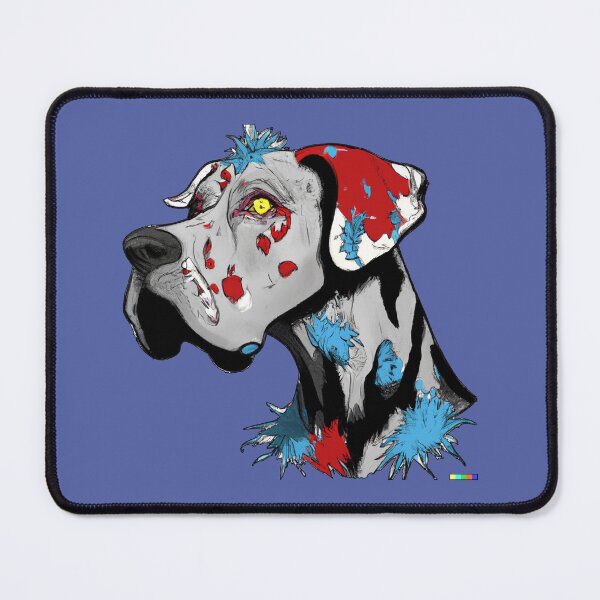Item preview, A colorful Great Dane designed and sold by tearsforlu.