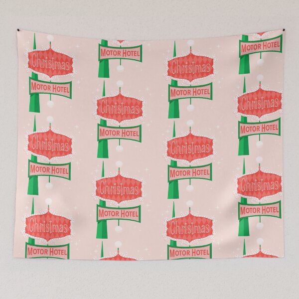 Item preview, Christmas Motor Hotel Sign designed and sold by jenbucheli.