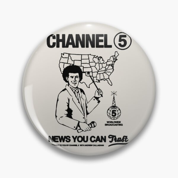 Item preview, Channel 5 Merch    designed and sold by ROBERTO-CA.