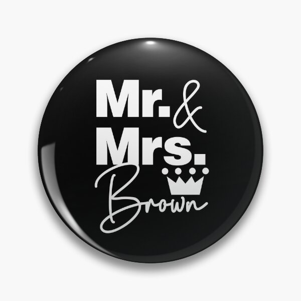Item preview, We are Mr and Mrs Brown Lovely Family designed and sold by HelloFromAja.