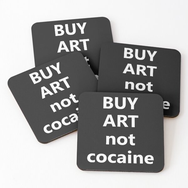 Item preview, Buy art not cocaine  designed and sold by redgoch.