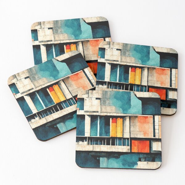 Item preview, Colorful Brutalism #8 designed and sold by Fushiii.