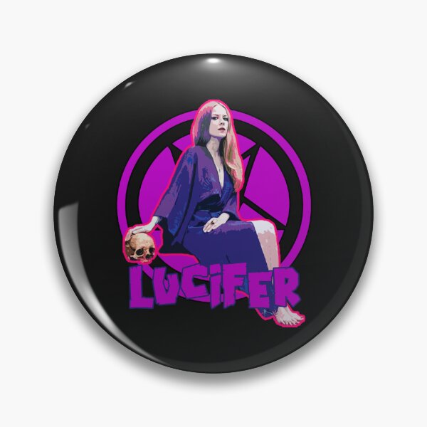 Item preview, lucifer occult rock designed and sold by MetalSatyrShop.