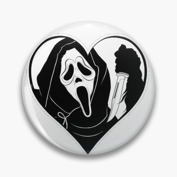 Item preview, Scream heart with knife designed and sold by apstarz.
