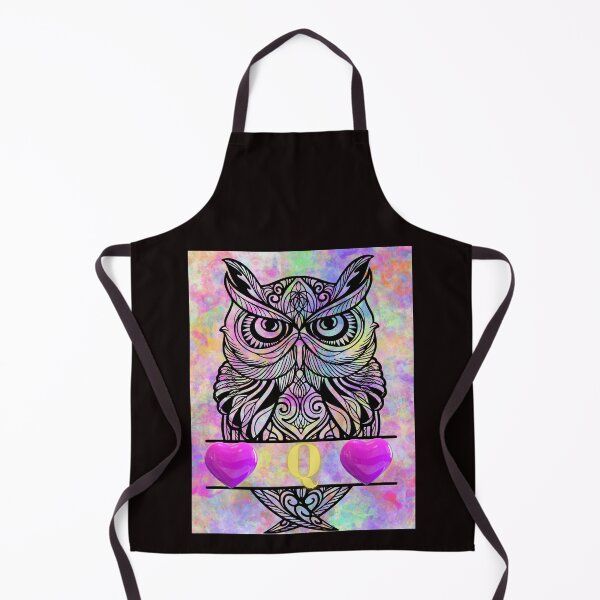 Item preview, The Magical Wise Owl-Q designed and sold by SunMoonBeyond.