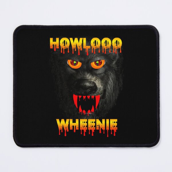 Item preview, Scary Blood Dripping Howlooo Wheenie Wolf  - Halloween Wolf - Double Meaning Design designed and sold by Oaks Creations.