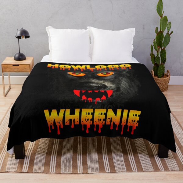 Item preview, Scary Blood Dripping Howlooo Wheenie Wolf  - Halloween Wolf - Double Meaning Design designed and sold by Oaks Creations.