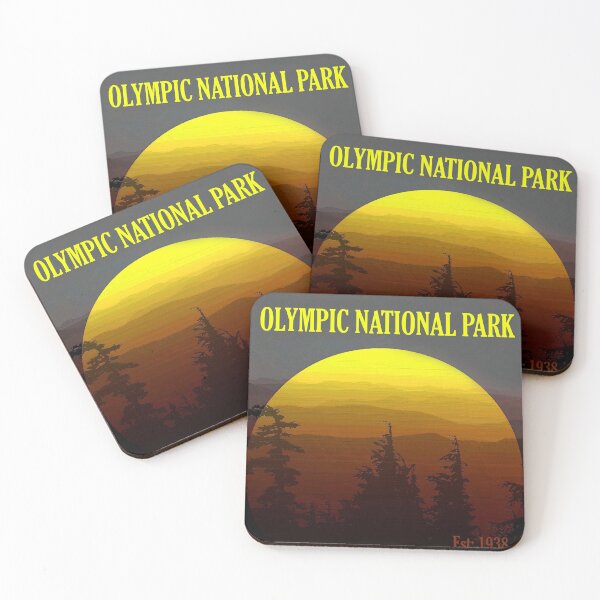 Item preview, Olympic National Park design A designed and sold by David Lee Thompson.