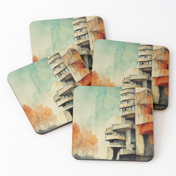 Item preview, Colorful Brutalism designed and sold by Fushiii.