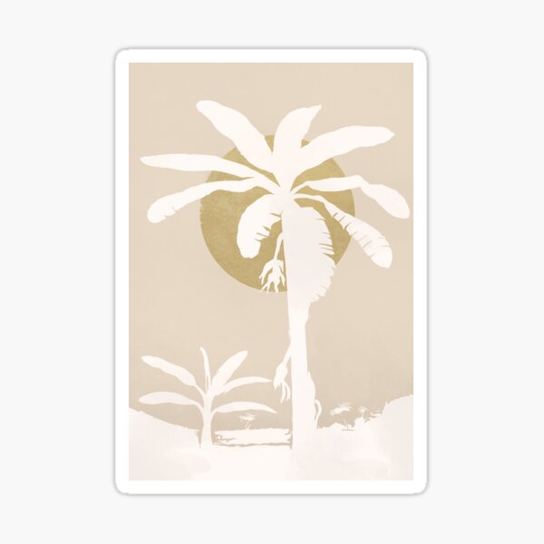 Banana tree Sticker