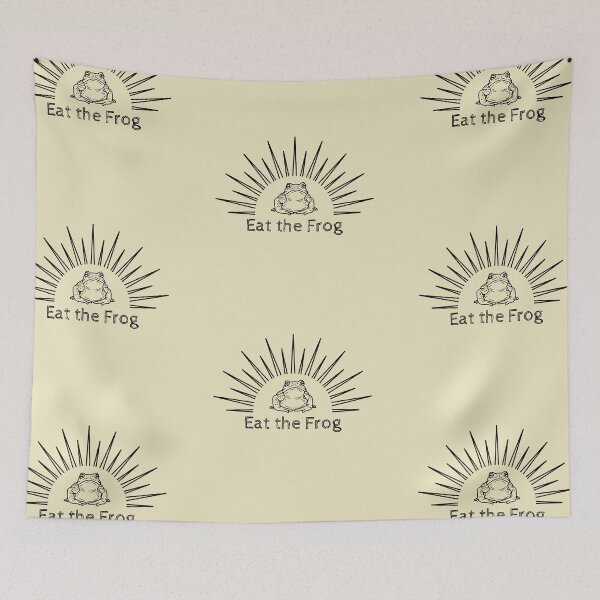 Item preview, Eat the Frog designed and sold by toadsforall.