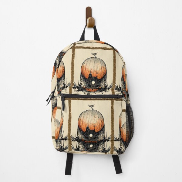 Item preview, Cyber Robot Jack o Lantern Illustration designed and sold by JinxedMonster.