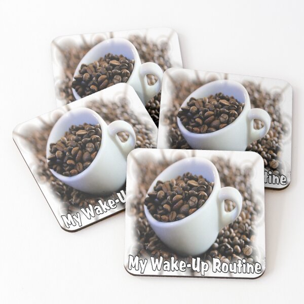 Item preview, Caffeine, My Wake-Up Routine designed and sold by kristalcurt.